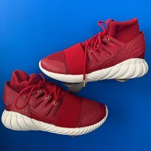 2015 Adidas Tubular Doom CNY Chinese New Year Red/Gold Mens Size 9.5 AQ2550